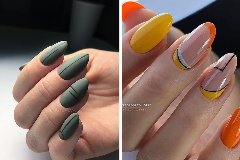Jesienny manicure 2020 wzory i kolory